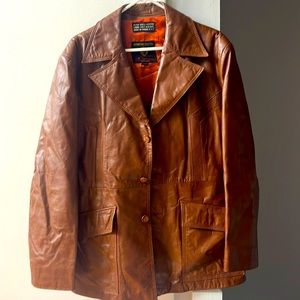 Richland Brothers vintage leather jacket
